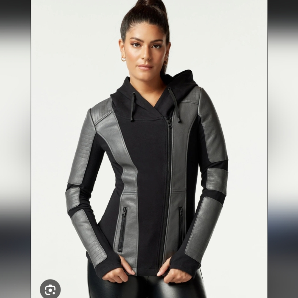 Blanc Noir Black and Gray Jacket